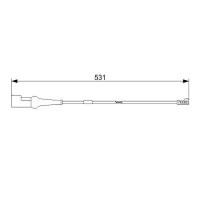 BOSCH 1 987 473 574 Warnkontakt, Bremsbelagverschleiß