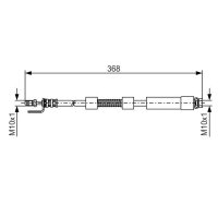 BOSCH 1 987 476 059 Bremsschlauch
