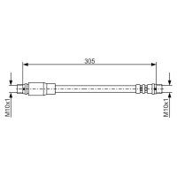 BOSCH 1 987 476 171 Bremsschlauch
