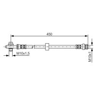 BOSCH 1 987 476 648 Bremsschlauch