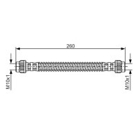 BOSCH 1 987 476 869 Bremsschlauch