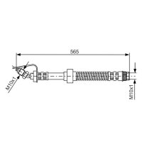 BOSCH 1 987 476 906 Bremsschlauch