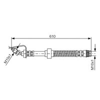 BOSCH 1 987 476 907 Bremsschlauch