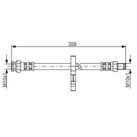 BOSCH 1 987 481 019 Bremsschlauch