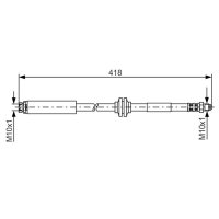 BOSCH 1 987 481 058 Bremsschlauch