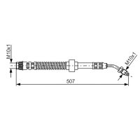 BOSCH 1 987 481 150 Bremsschlauch