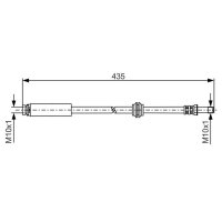 BOSCH 1 987 481 159 Bremsschlauch