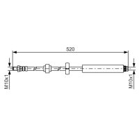 BOSCH 1 987 481 436 Bremsschlauch