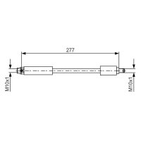 BOSCH 1 987 481 616 Bremsschlauch