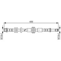 BOSCH 1 987 481 691 Bremsschlauch