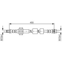 BOSCH 1 987 481 783 Bremsschlauch