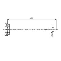 BOSCH 1 987 482 895 Seilzug, Feststellbremse