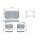 BOSCH 0 986 424 385 Bremsbelagsatz, Scheibenbremse