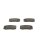 BOSCH 0 986 424 399 Bremsbelagsatz, Scheibenbremse