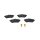 BOSCH 0 986 424 470 Bremsbelagsatz, Scheibenbremse