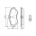 BOSCH 0 986 424 470 Bremsbelagsatz, Scheibenbremse