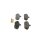 BOSCH 0 986 424 566 Bremsbelagsatz, Scheibenbremse