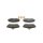BOSCH 0 986 424 566 Bremsbelagsatz, Scheibenbremse