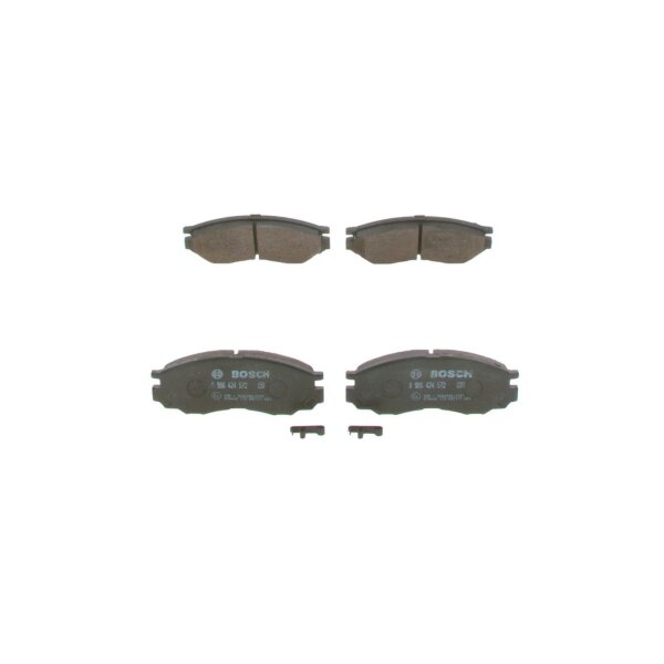 BOSCH 0 986 424 572 Bremsbelagsatz, Scheibenbremse
