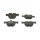 BOSCH 0 986 424 687 Bremsbelagsatz, Scheibenbremse