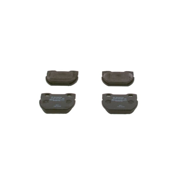 BOSCH 0 986 424 827 Bremsbelagsatz, Scheibenbremse