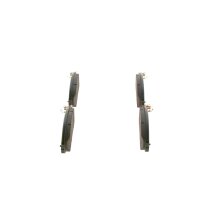 BOSCH 0 986 424 837 Bremsbelagsatz, Scheibenbremse