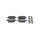 BOSCH 0 986 460 151 Bremsbelagsatz, Scheibenbremse