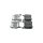 BOSCH 0 986 460 156 Bremsbelagsatz, Scheibenbremse