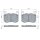 BOSCH 0 986 460 156 Bremsbelagsatz, Scheibenbremse