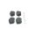BOSCH 0 986 460 181 Bremsbelagsatz, Scheibenbremse