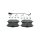 BOSCH 0 986 460 198 Bremsbelagsatz, Scheibenbremse