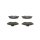 BOSCH 0 986 460 949 Bremsbelagsatz, Scheibenbremse