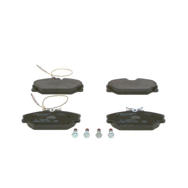 BOSCH 0 986 461 765 Bremsbelagsatz, Scheibenbremse