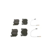 BOSCH 0 986 466 346 Bremsbelagsatz, Scheibenbremse