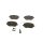 BOSCH 0 986 494 075 Bremsbelagsatz, Scheibenbremse