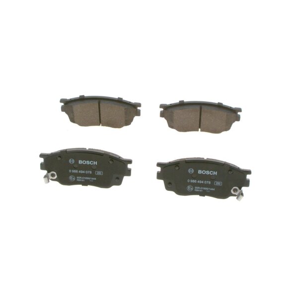 BOSCH 0 986 494 078 Bremsbelagsatz, Scheibenbremse