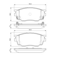 BOSCH 0 986 494 078 Bremsbelagsatz, Scheibenbremse
