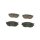 BOSCH 0 986 494 078 Bremsbelagsatz, Scheibenbremse