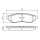 BOSCH 0 986 494 172 Bremsbelagsatz, Scheibenbremse