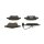 BOSCH 0 986 494 203 Bremsbelagsatz, Scheibenbremse