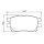 BOSCH 0 986 494 212 Bremsbelagsatz, Scheibenbremse