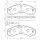 BOSCH 0 986 494 239 Bremsbelagsatz, Scheibenbremse