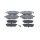 BOSCH 0 986 494 333 Bremsbelagsatz, Scheibenbremse