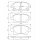 BOSCH 0 986 494 333 Bremsbelagsatz, Scheibenbremse