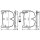 BOSCH 0 986 494 364 Bremsbelagsatz, Scheibenbremse