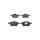 BOSCH 0 986 494 390 Bremsbelagsatz, Scheibenbremse
