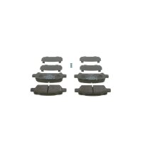 BOSCH 0 986 494 445 Bremsbelagsatz, Scheibenbremse
