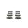 BOSCH 0 986 494 445 Bremsbelagsatz, Scheibenbremse