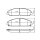 BOSCH 0 986 494 483 Bremsbelagsatz, Scheibenbremse