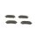 BOSCH 0 986 494 763 Bremsbelagsatz, Scheibenbremse
